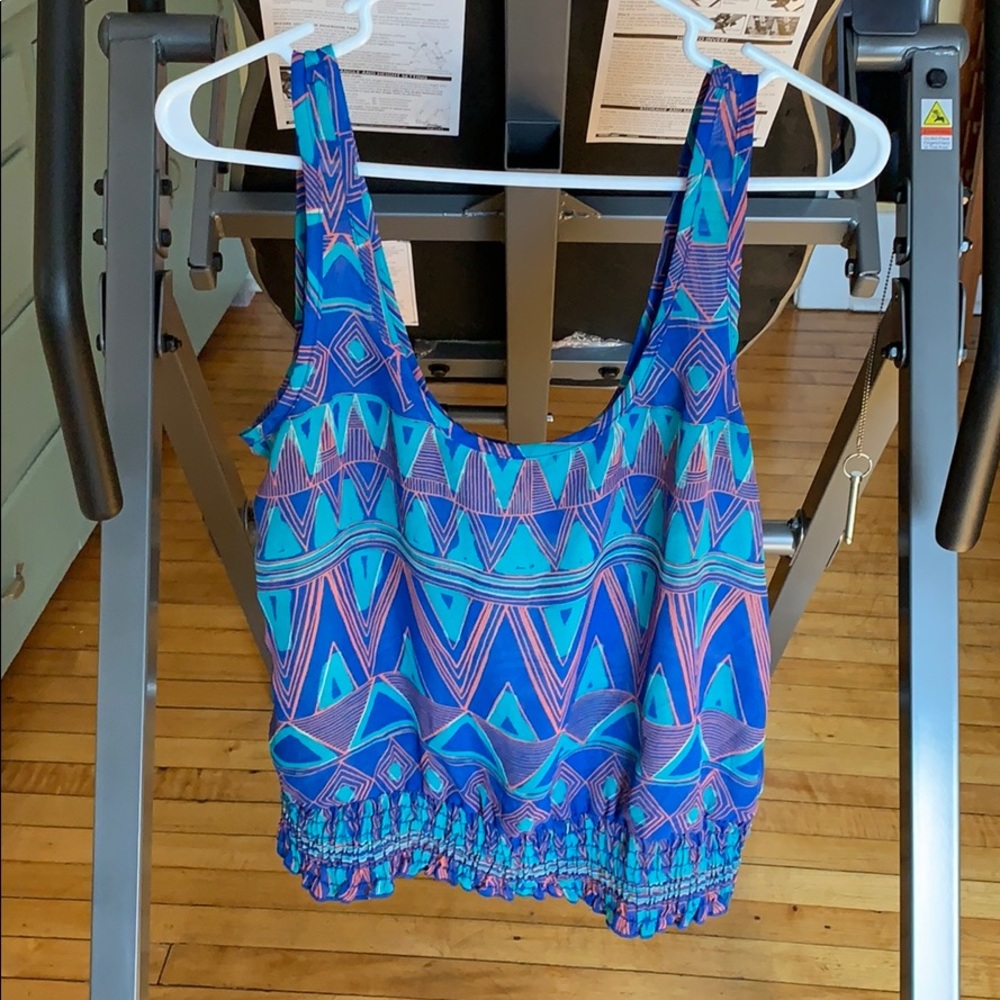 Bright colored tank top